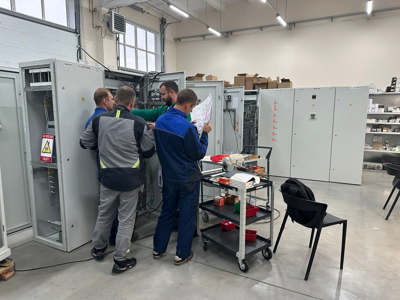 Производство — контроль сборки